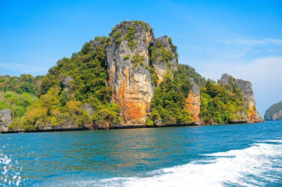 Thailand Adamanisches Meer Felsformation