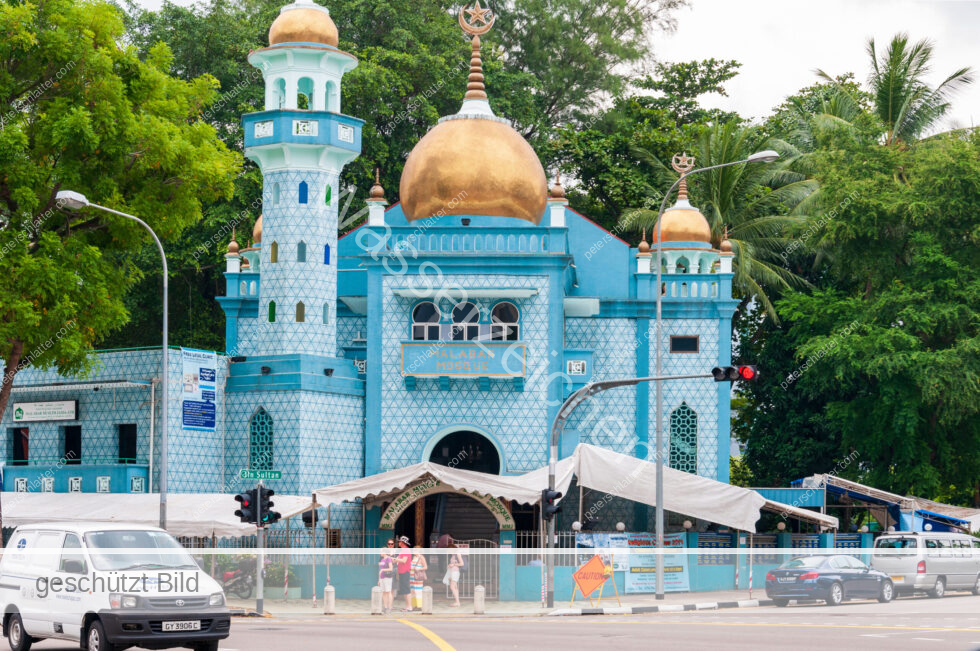 Singapur Arabisch Kampong Gelam Malabar-Moschee