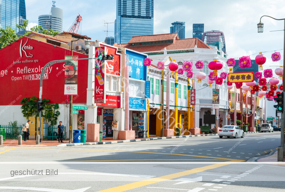 Singapur Chinatown Strasse