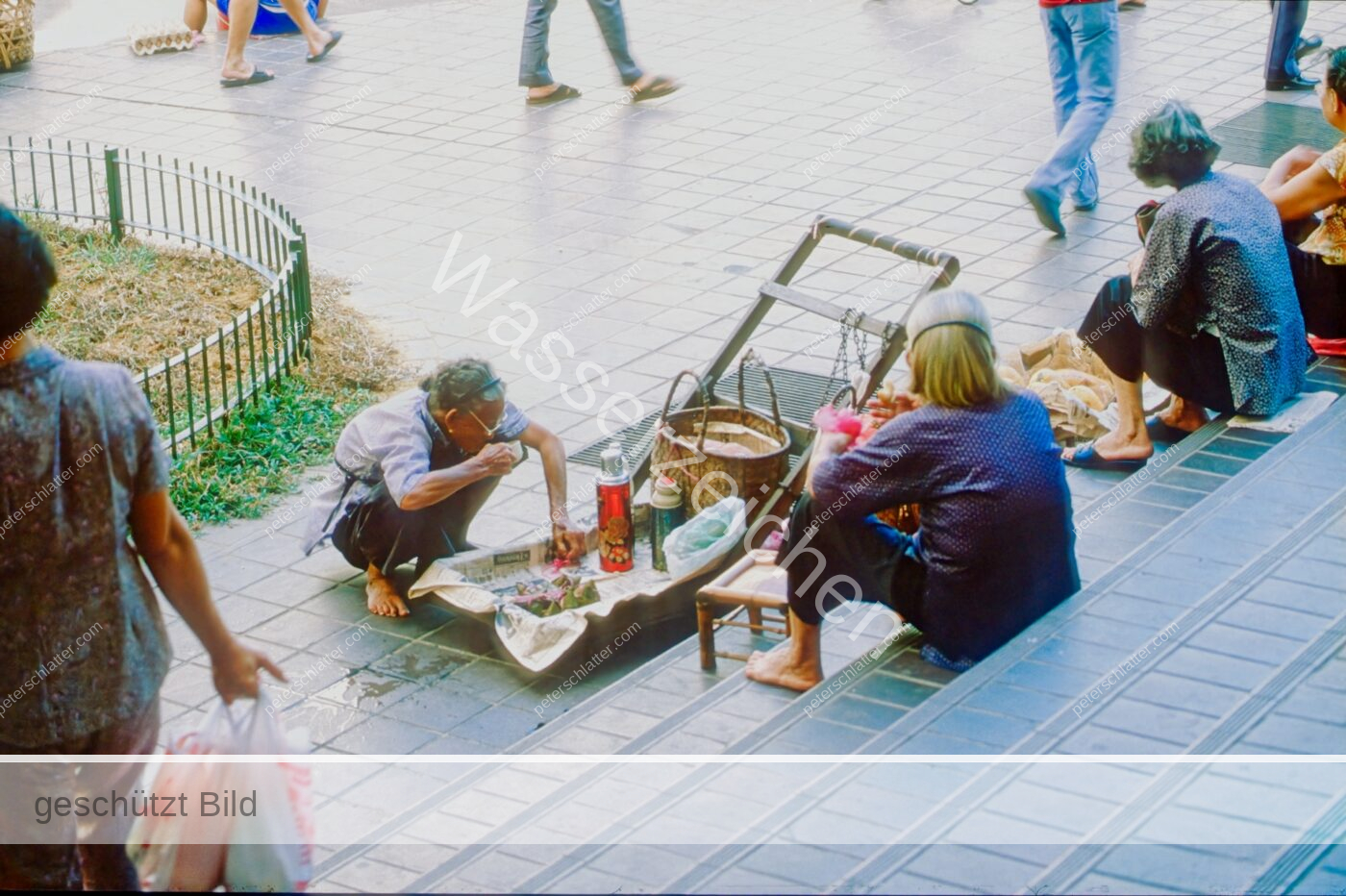 Singapur Chinatown Orchard-Road mobile Teeküche