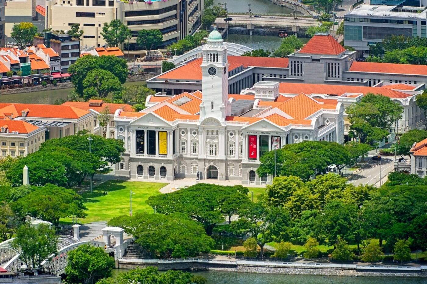 Singapur Empress Place Theater Victoria