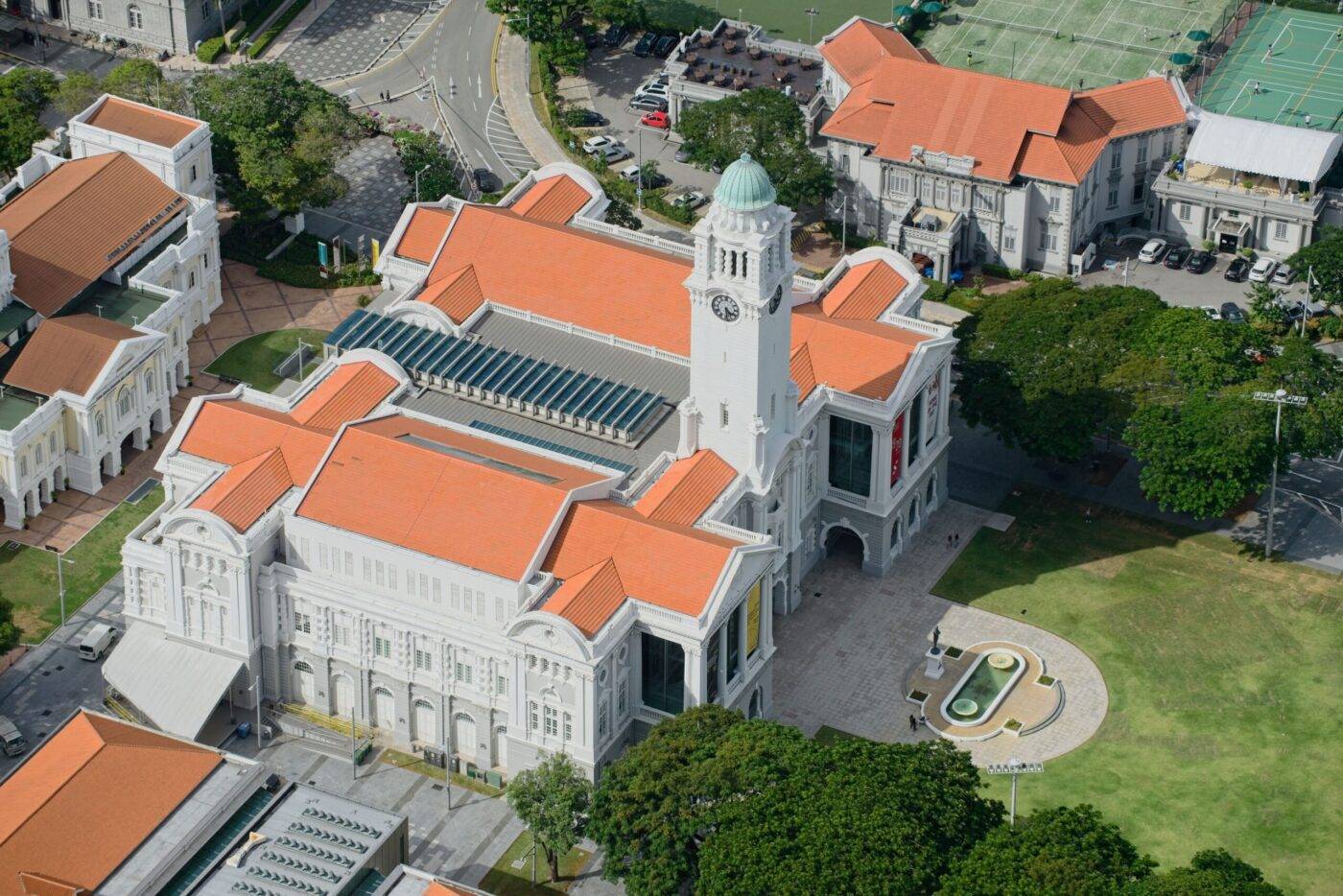 Singapur Empress-Place Victoria-Theater Memorial-Hall