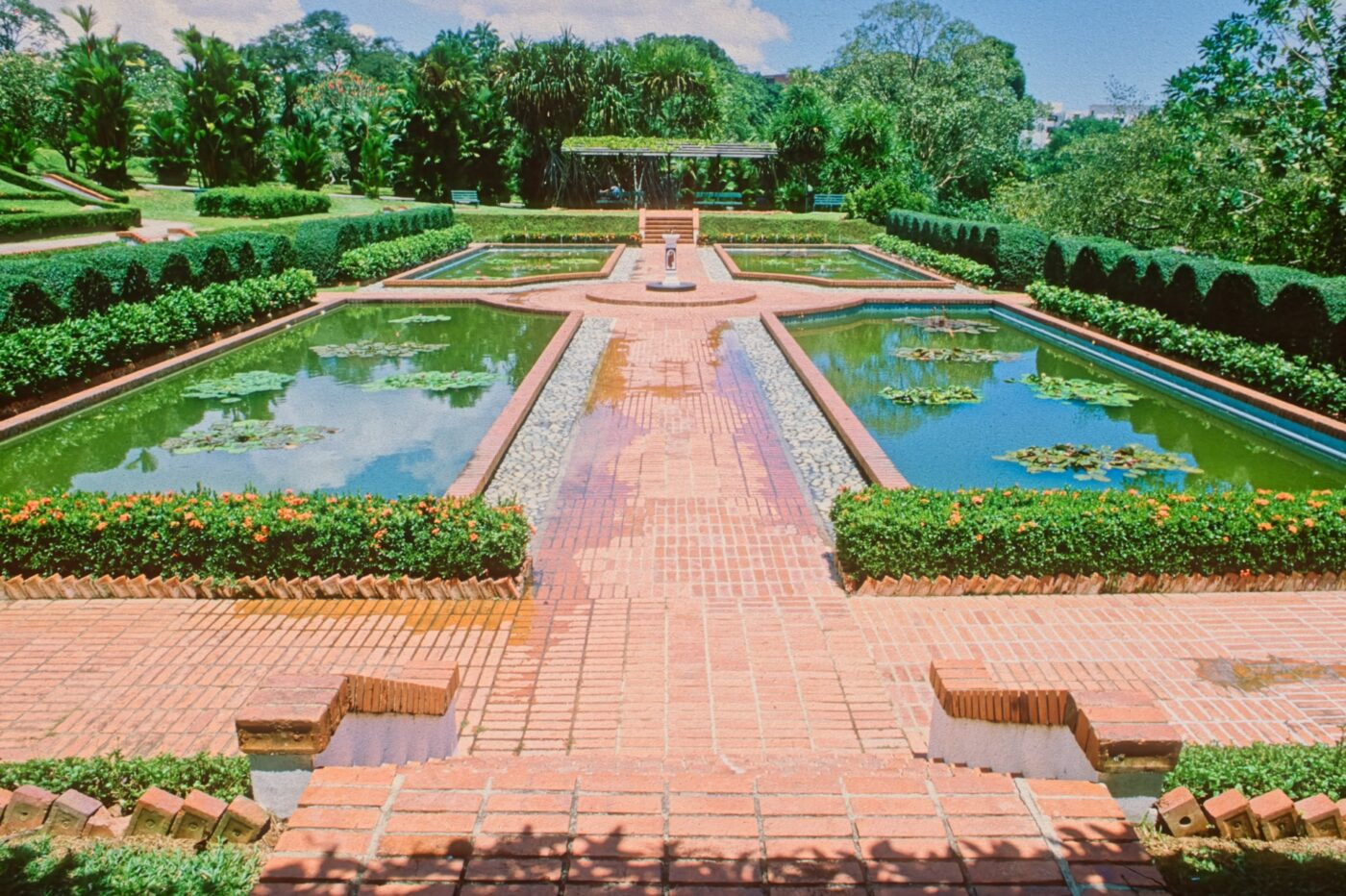 Singapur Botanischer Garten Teiche