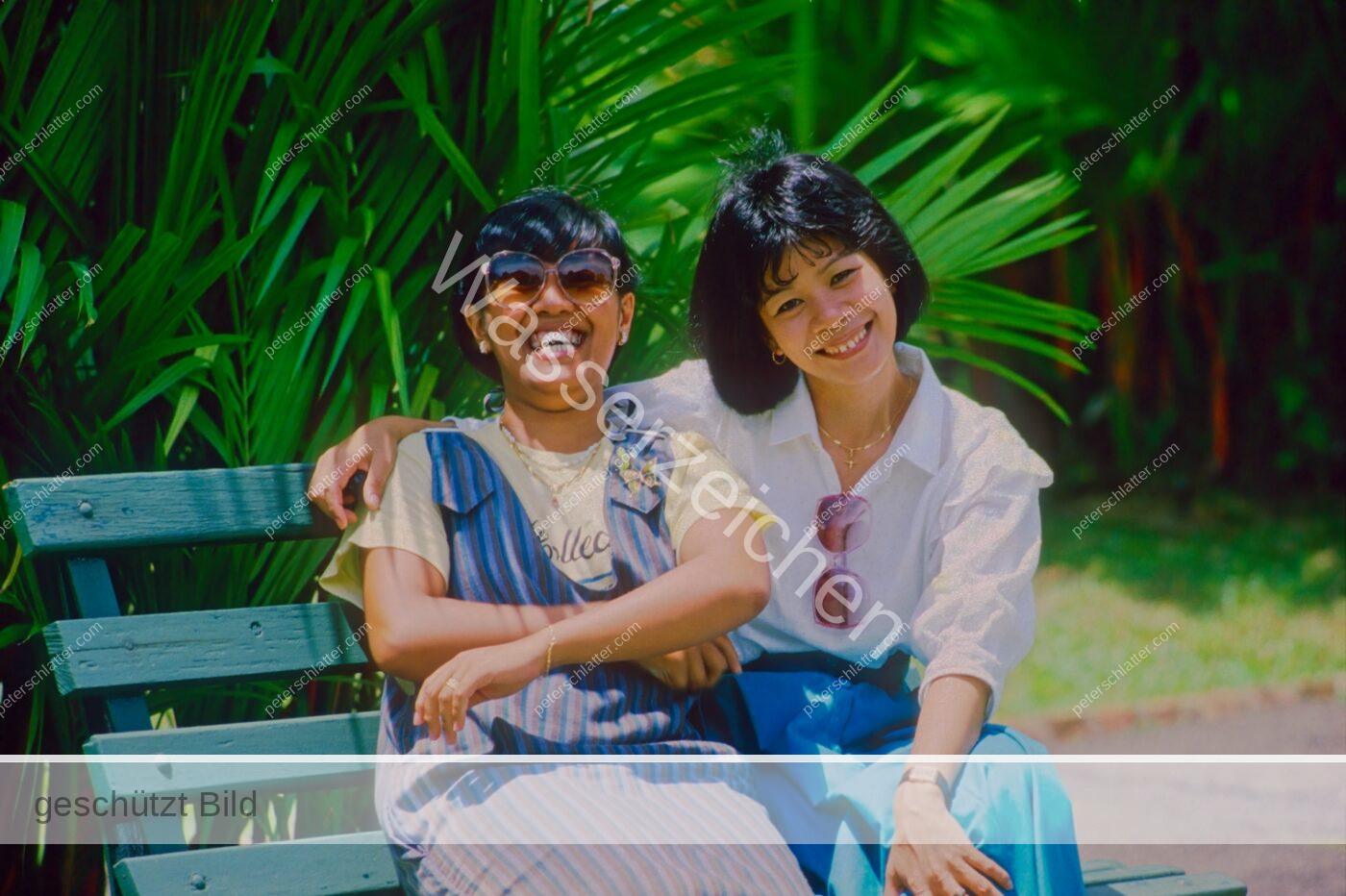 Singapur Garten Botanischer Portrait