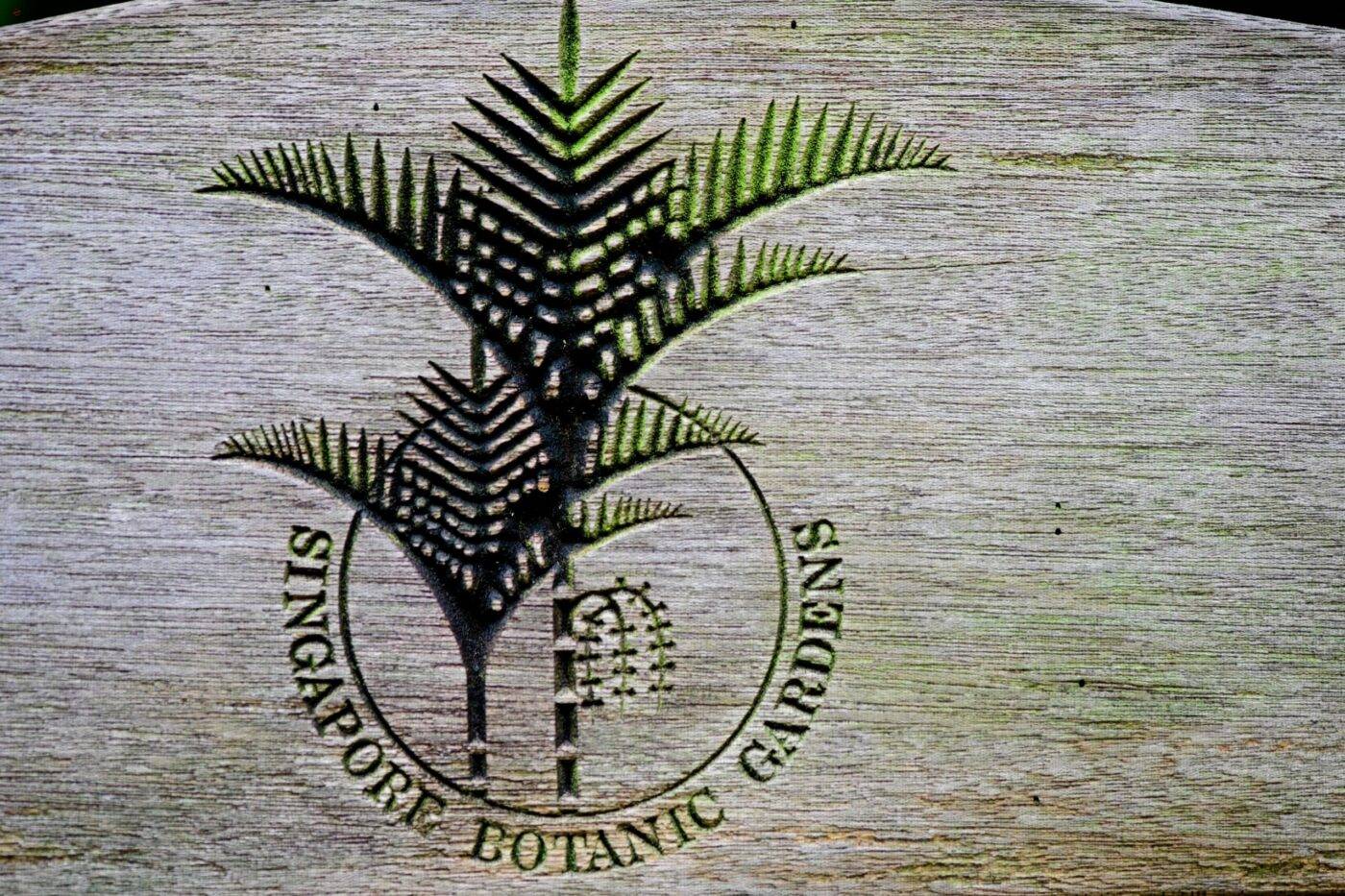 Singapur Nationaler Orchideen Garten Logo