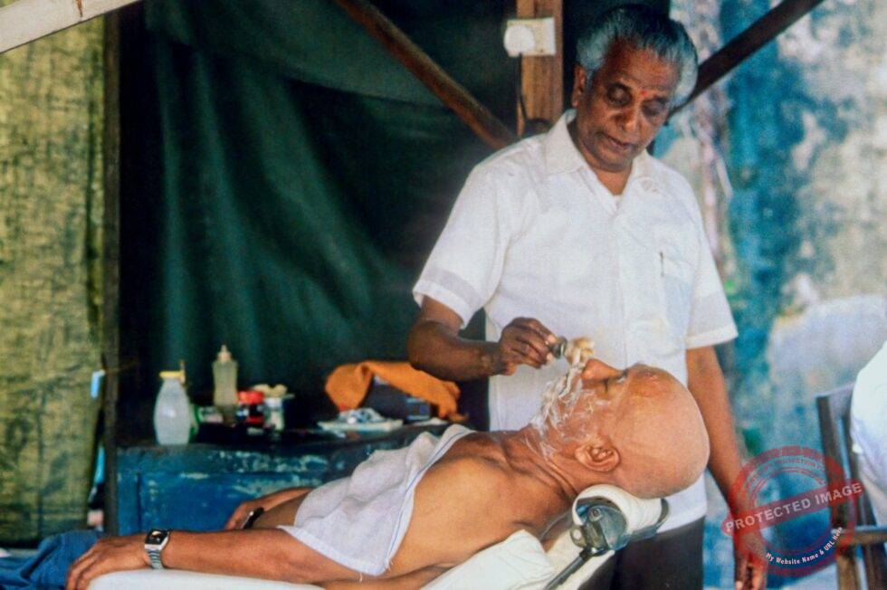 Singapur Little India Coiffeur rasieren
