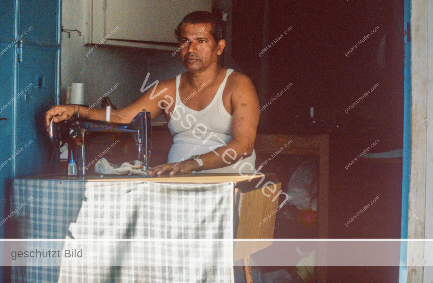 Singapur Little India Schneider