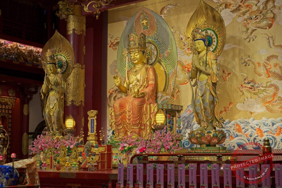 Singapur Chinatown buddistischer Tempel Zahnreliquie