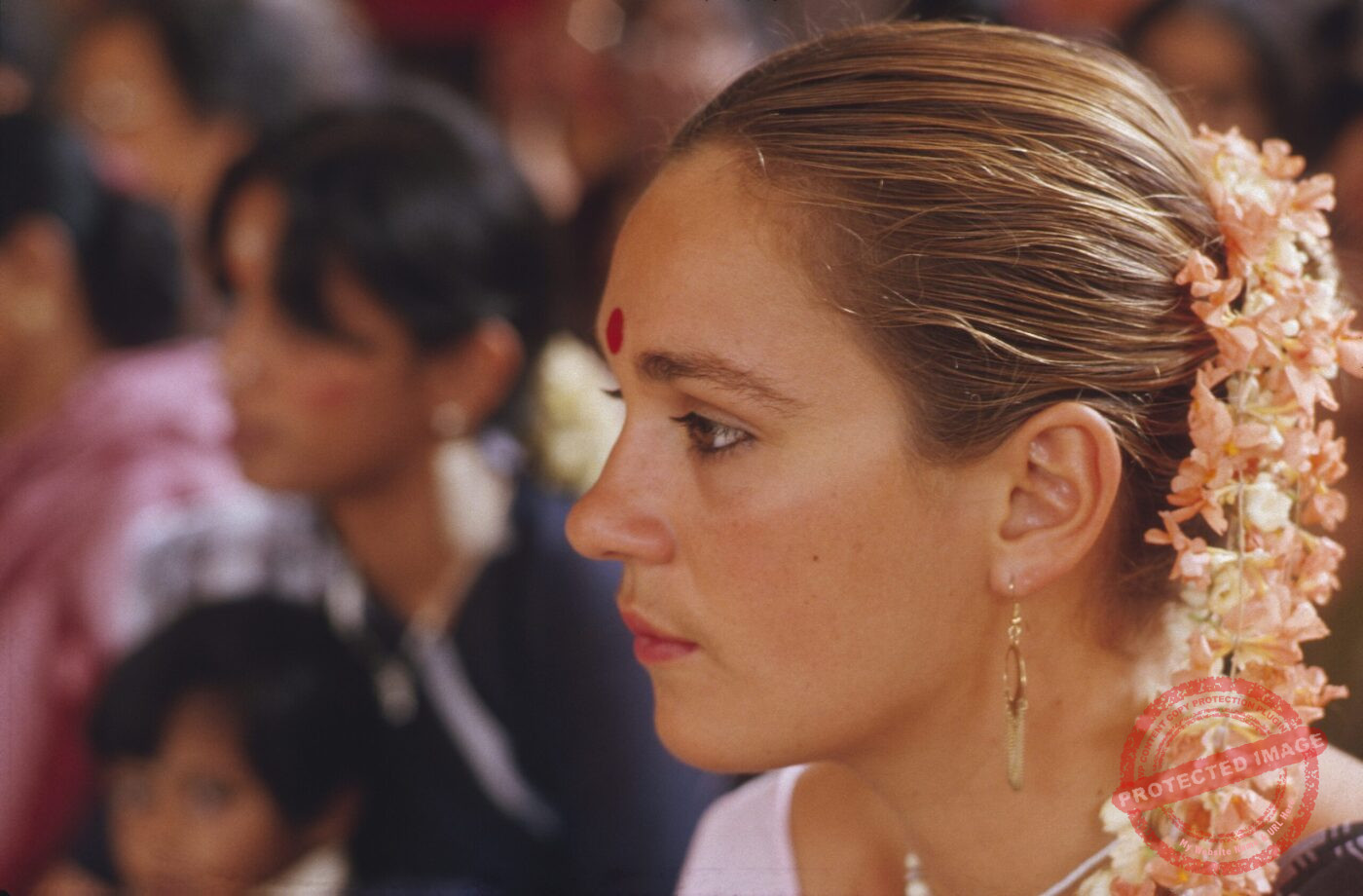 Singapur Hinduistischer Tempel Sri-Veeramakaliamman Hochzeit