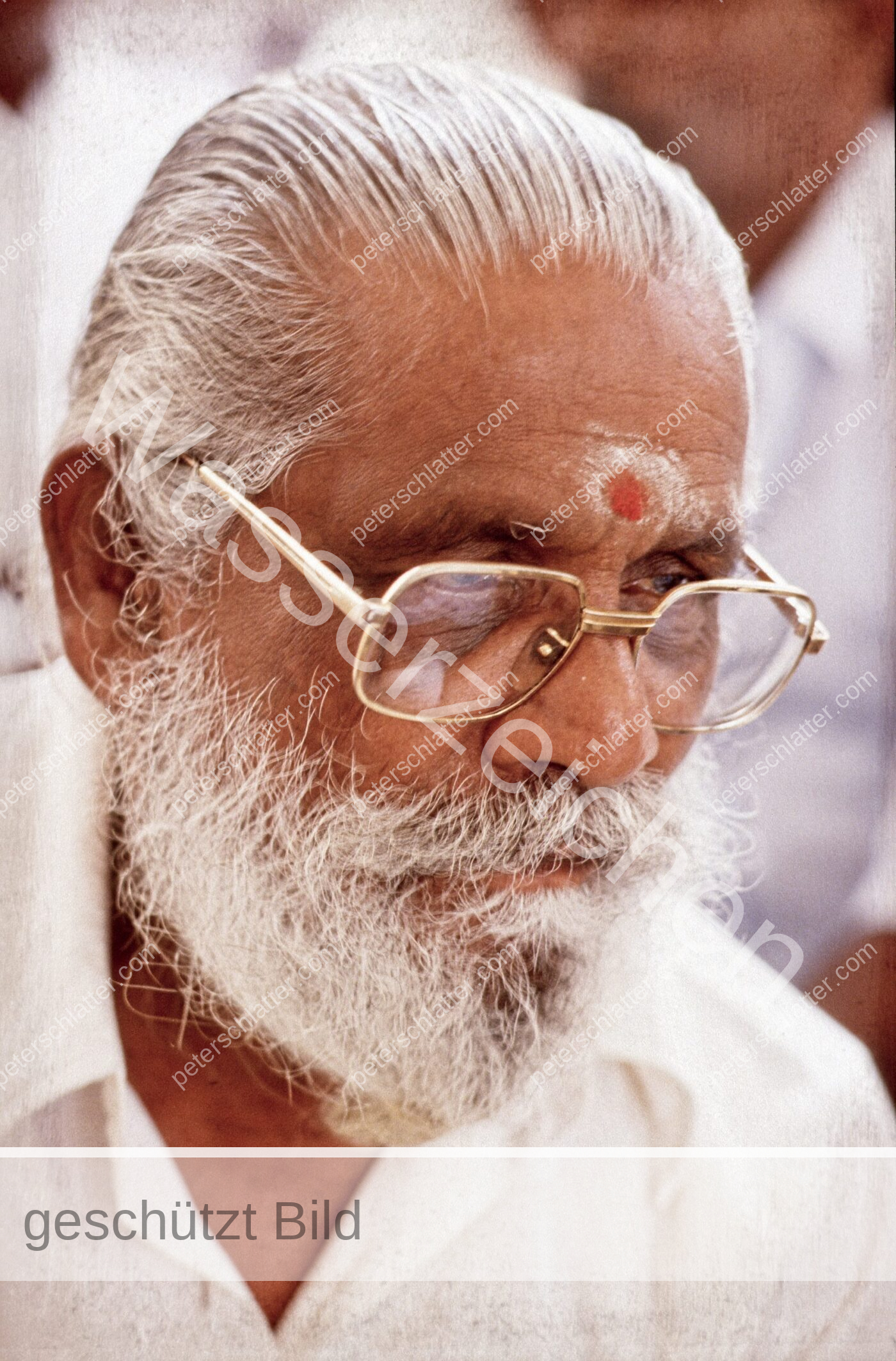 Singapur Hinduistischer Tempel Sri-Veeramakaliamman Hochzeit Priester