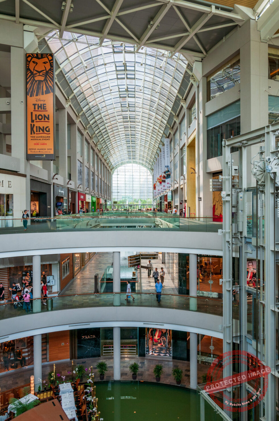 Marina-Bay-Sands Einkaufszentrum