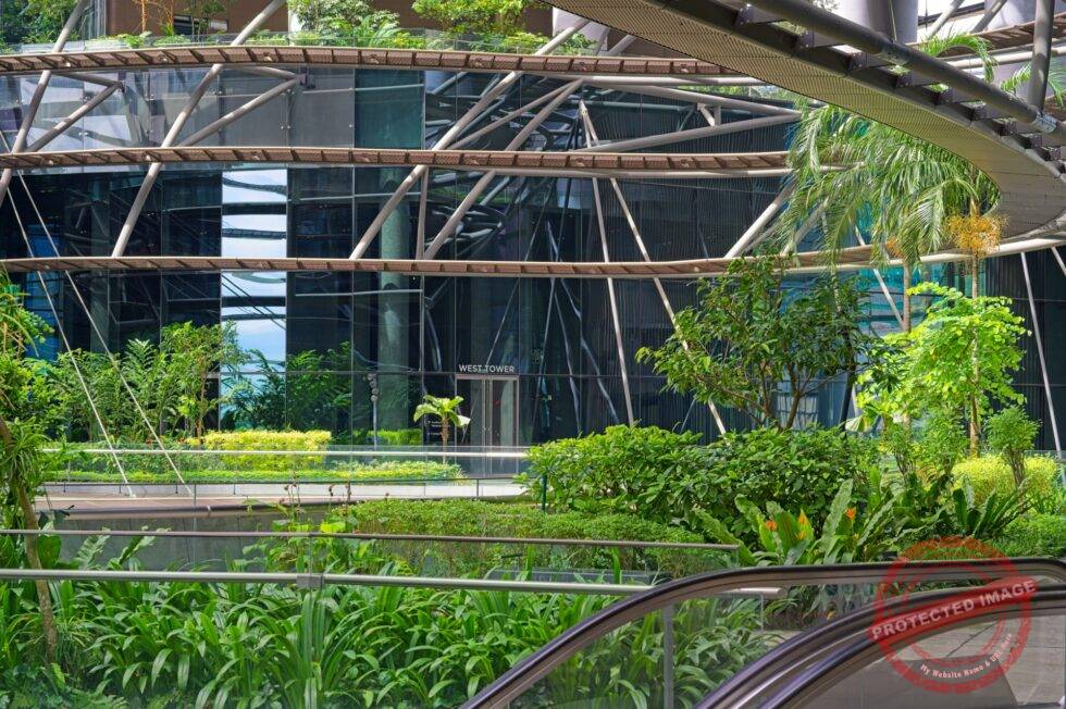 Singapur Marina One Tower innen