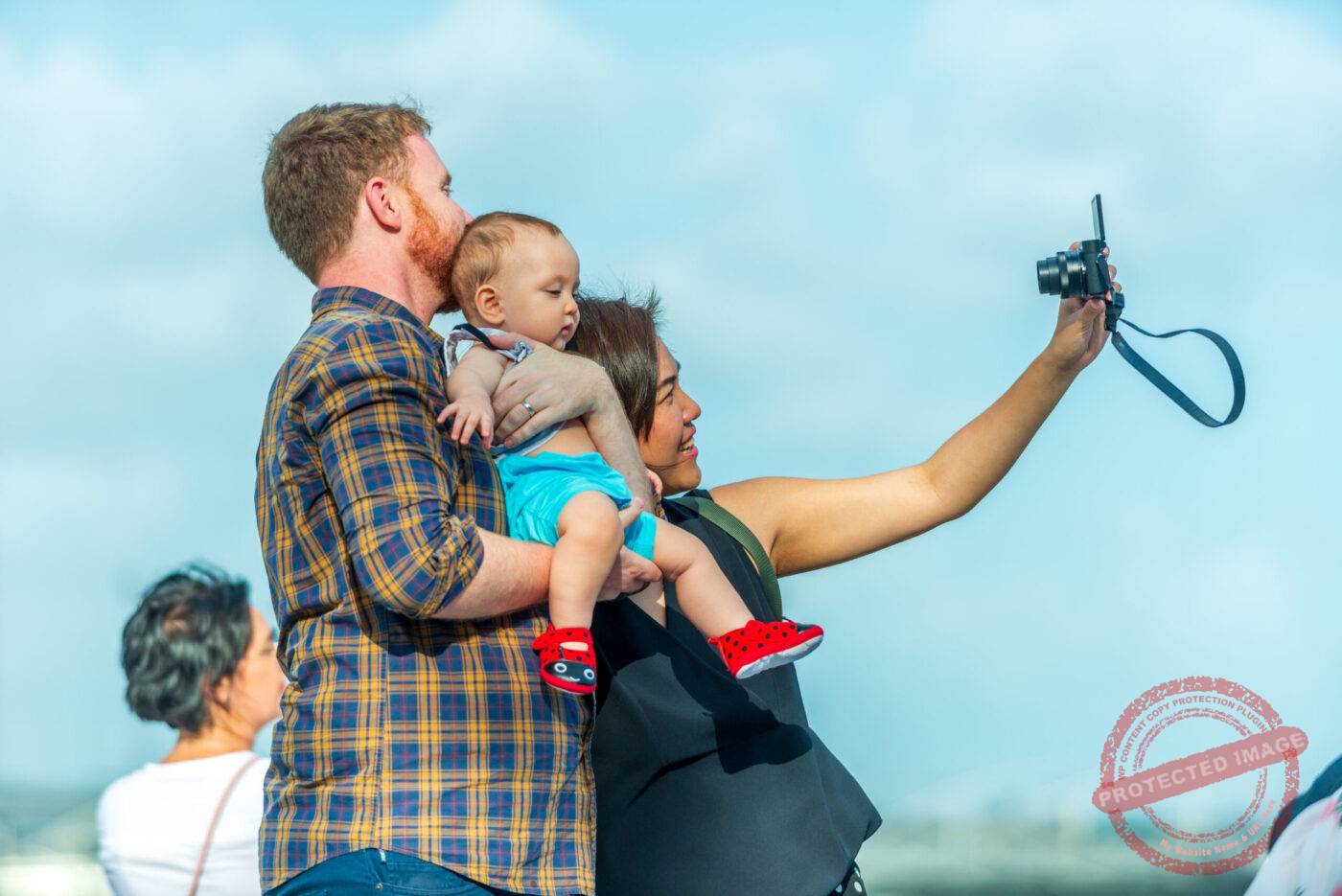 Singapur Merlion-Park Touristen