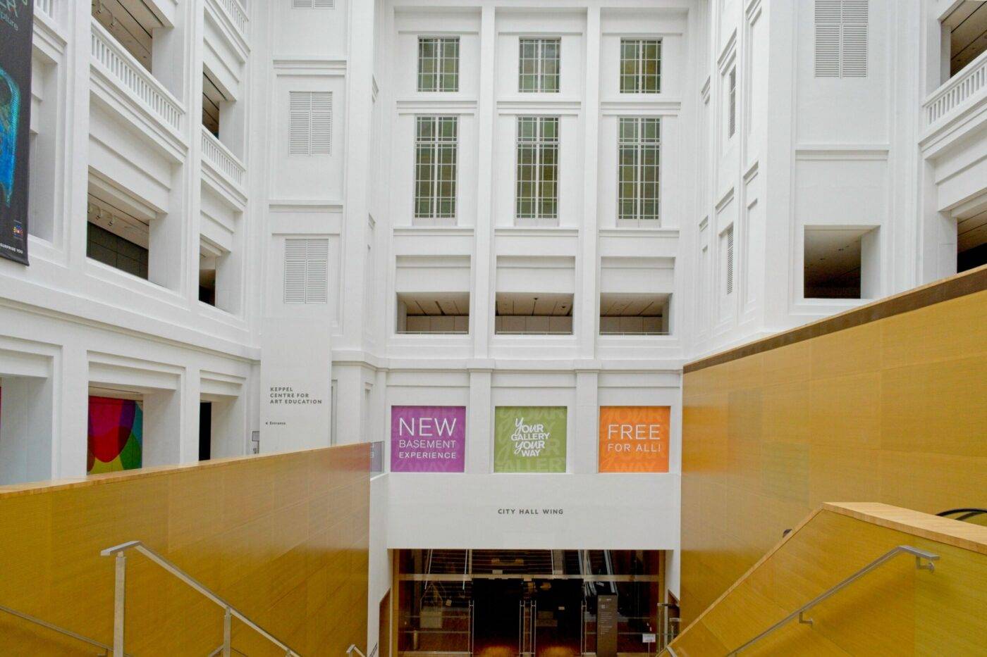 Nationalgalerie Singapur Architektur