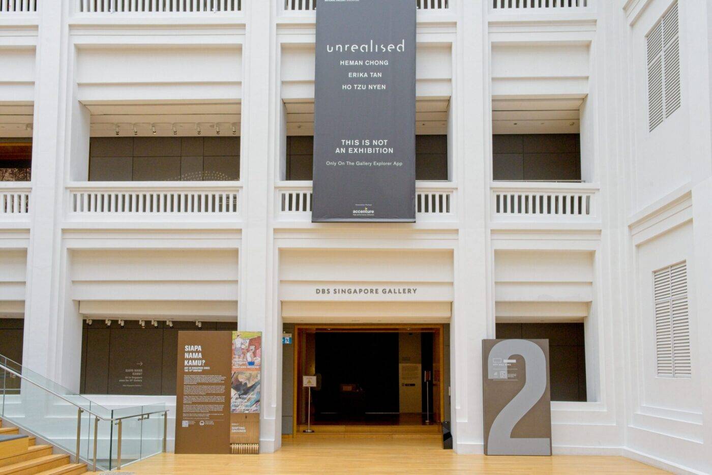 Nationalgalerie Singapur Architektur