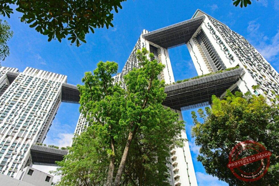 Singapur Wohnblöcke Pinncale on Duxton