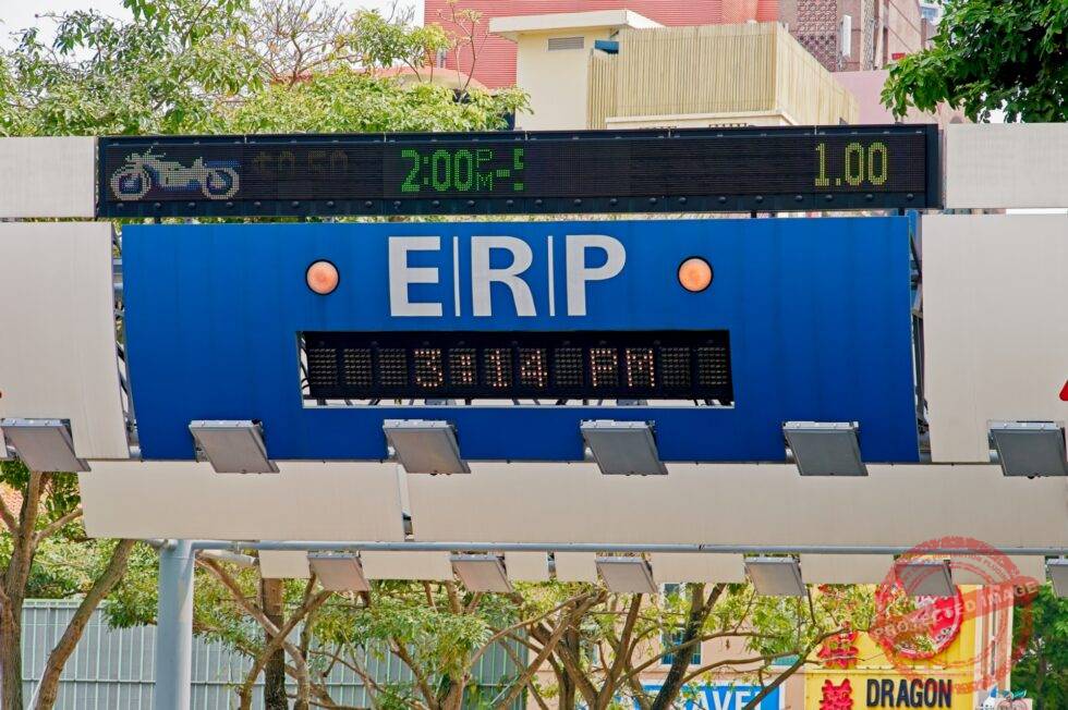 Singapur Zentrum Verkehrssteuerung Strassenzoll