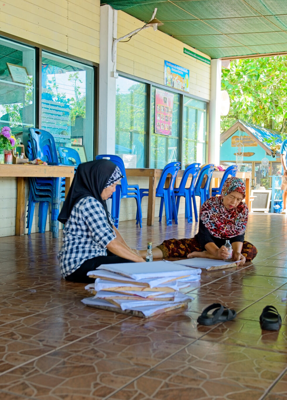 Thailand Koh Yao Noi Insel Tour Batik malen