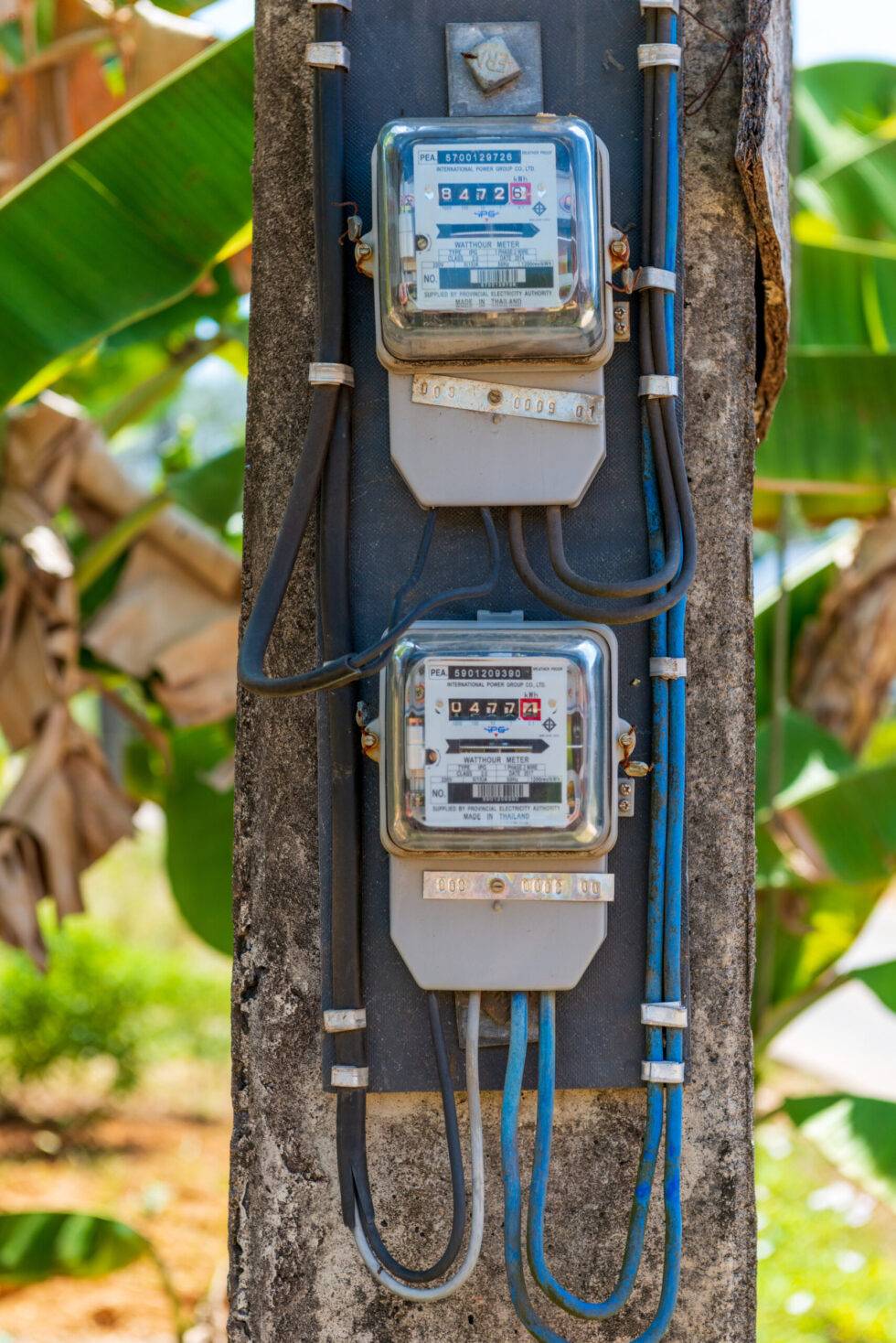 Thailand Ko Yao Noi Insel Tour Stromzähler