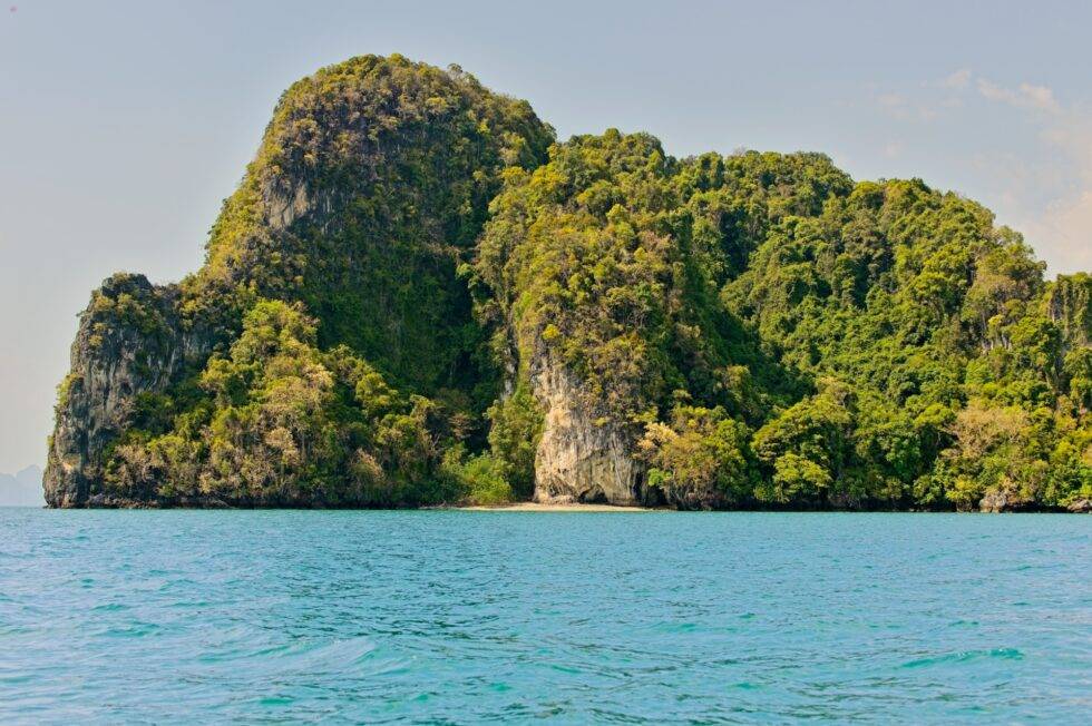 Thailand Adamanisches Meer Felsformationen