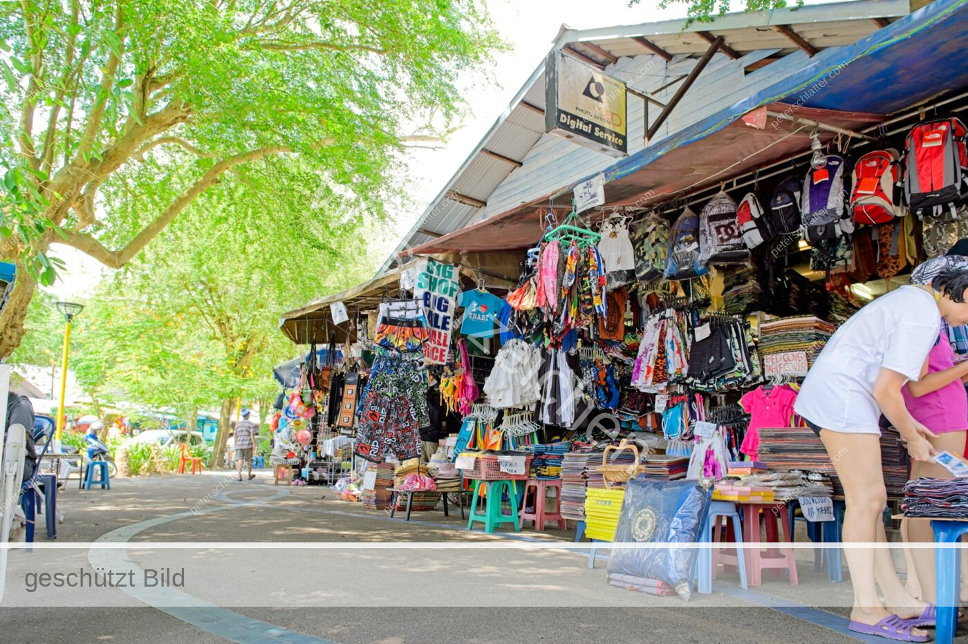 Thailand Phang Nga Bay Krabi Ao Nang Shopping