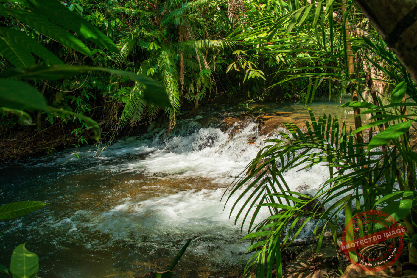 Thailand Phang Nga Bay Krabi Dschungelrestaurant Bach