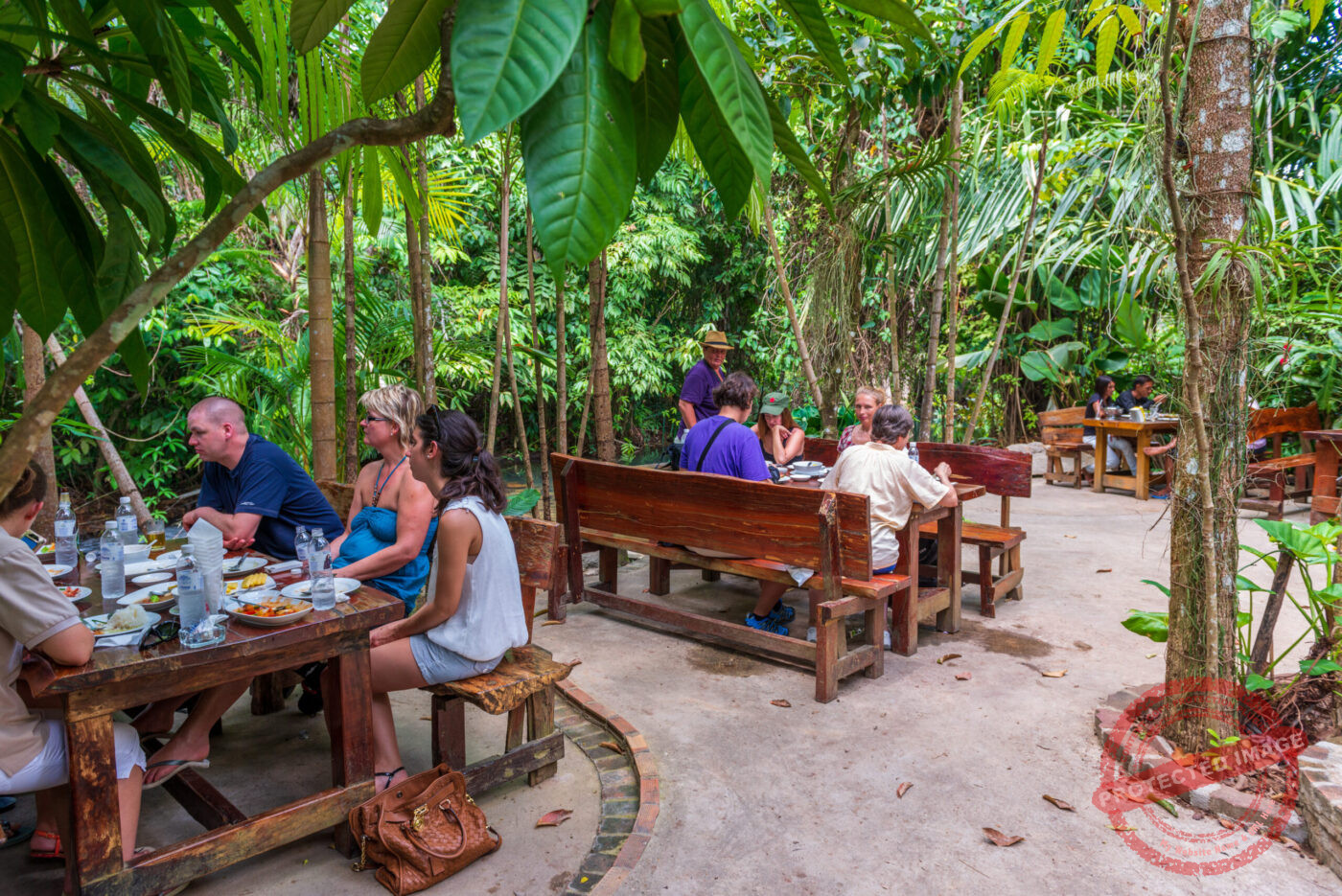 Thailand Phang Nga Bay Krabi Dschungelrestaurant