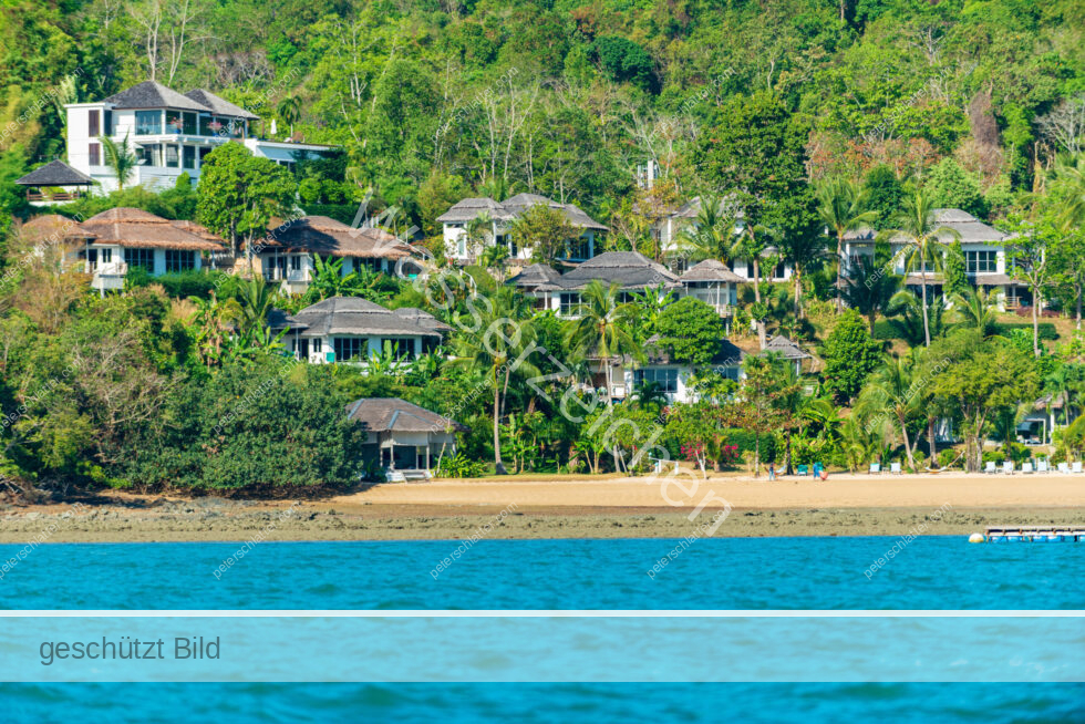 Thailand Ko Yao Noi Hotel Paradise Bungalows Wasser Strand