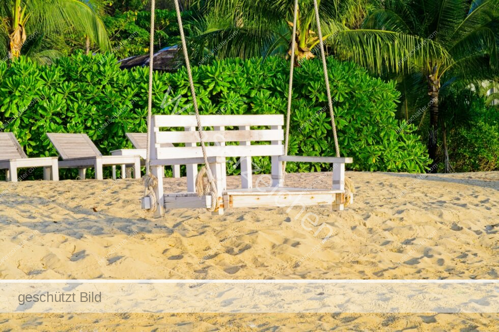 Thailand Ko Yao Noi Hotel Paradise Strand Schaukel