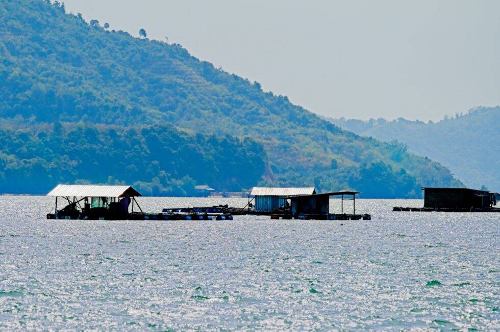 Thailand Phuket Marina-Pier Hausboote