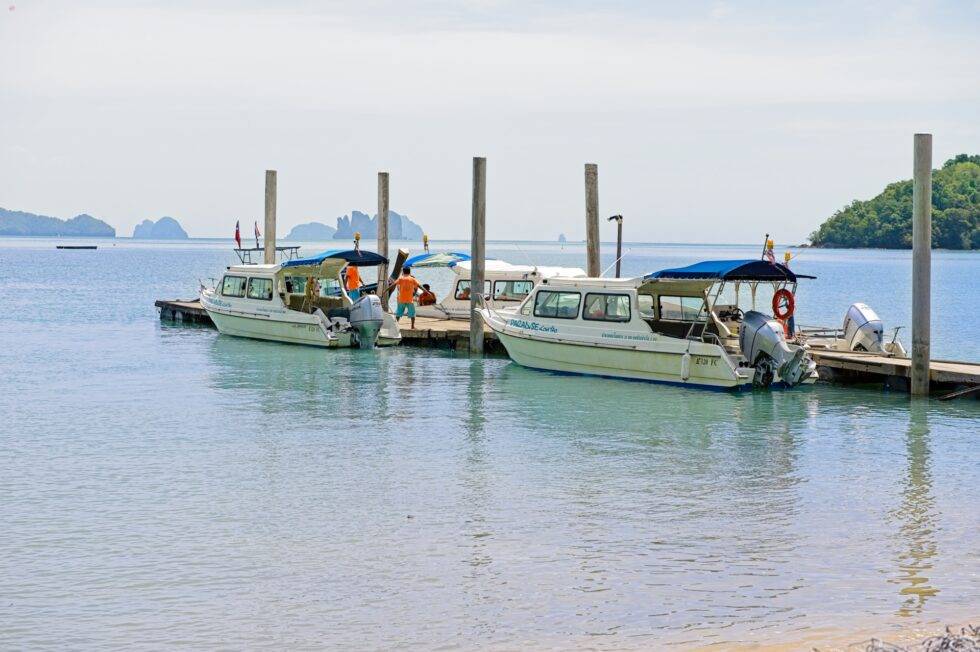Thailand Ko Yao Noi Hotel TreeHouse Villas Speedboote