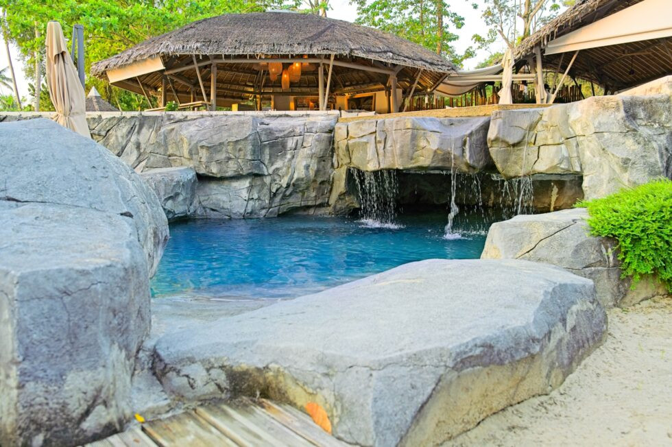 Thailand Ko Yao Noi Hotel TreeHouse Villas Saunabecken