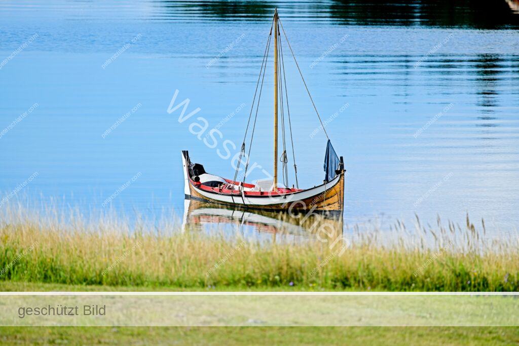 AX Aland Bommarsund Landschaft See Segelboot 2406162 Åland, Bommarsund, Segelboot