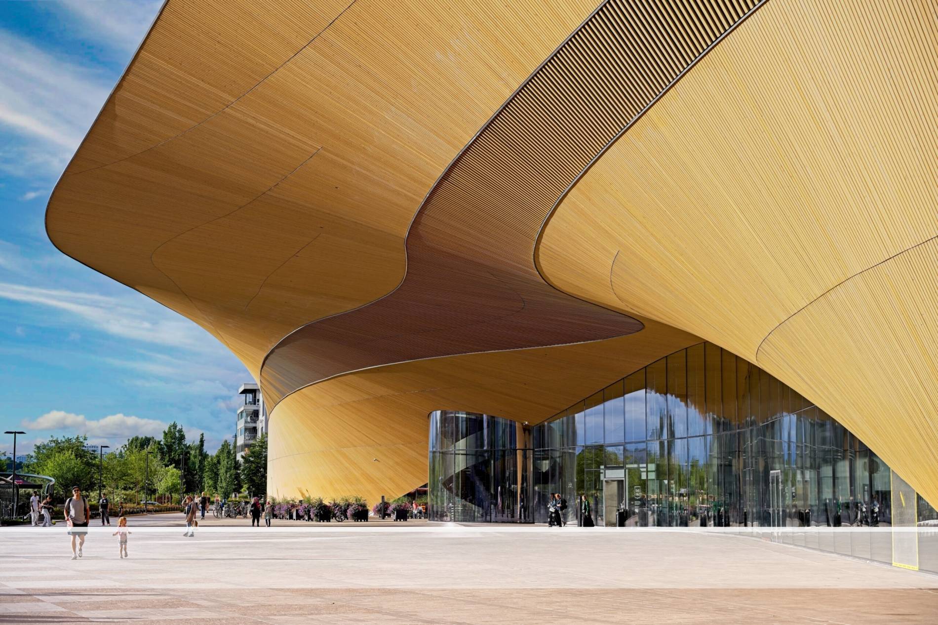 Helsinki Zentralbibliothek Oodi Finnland Helsinki