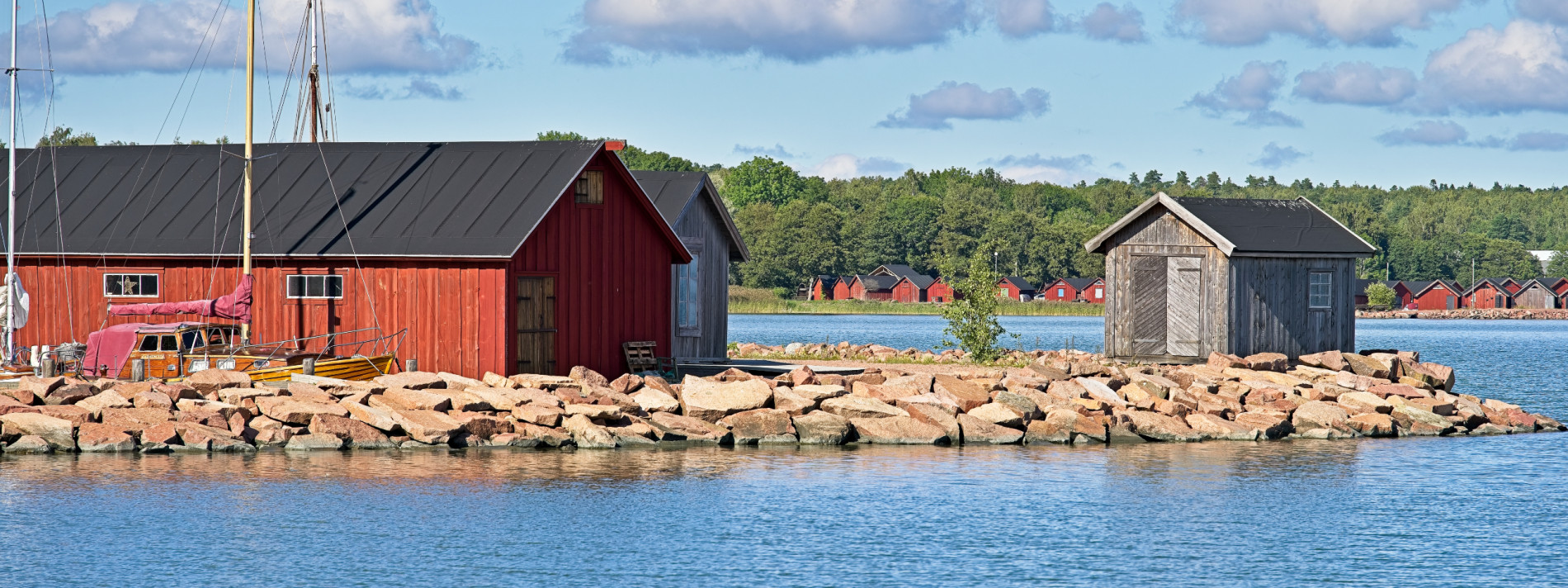 Finnland Aland Mariehamn Sjökvarteret