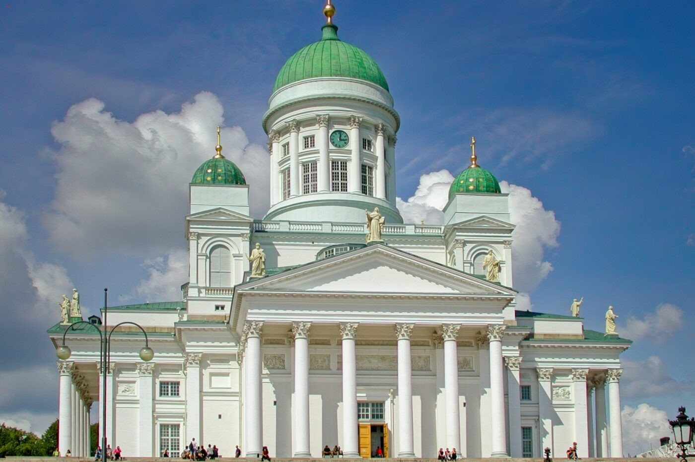 Finnland Helsinki Kirche Dom