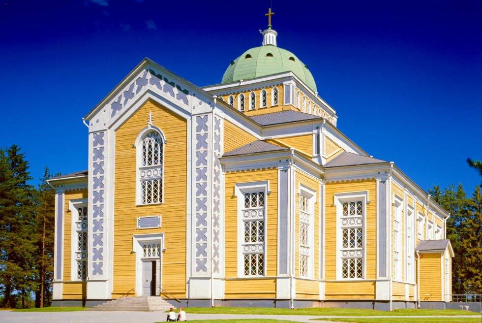 Finnland Kerimäki Kirche Holzkirche
