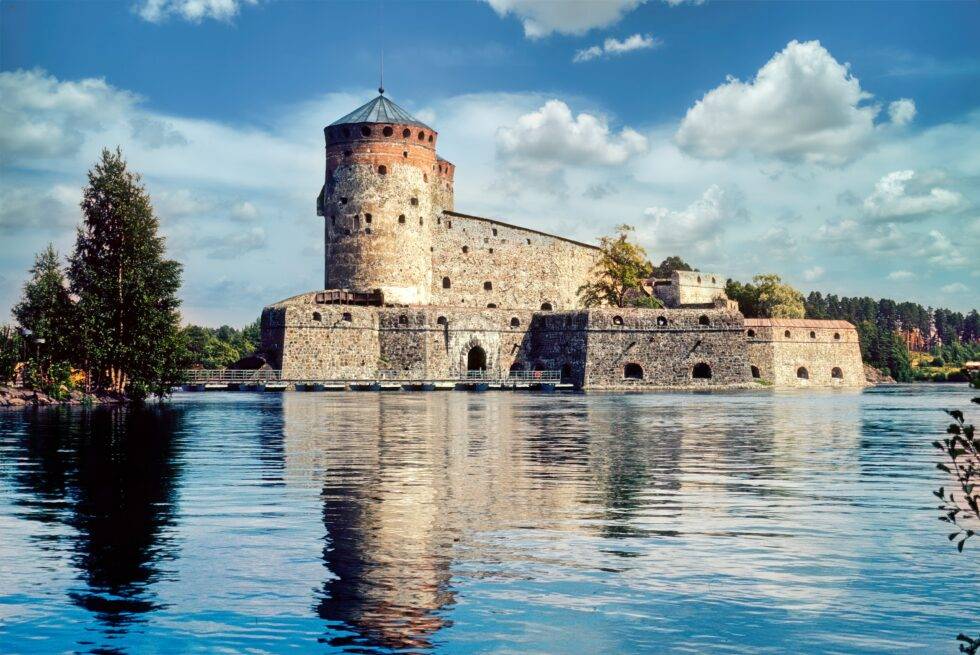 Finnland Savonlinna Burg Olavlinna