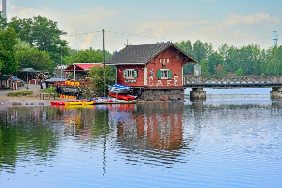 Finnland Helsinki Café Regatta
