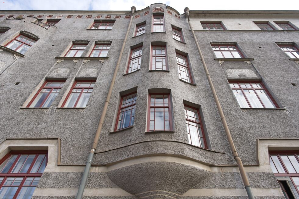 Finnland Helsini Häuser Fassaden