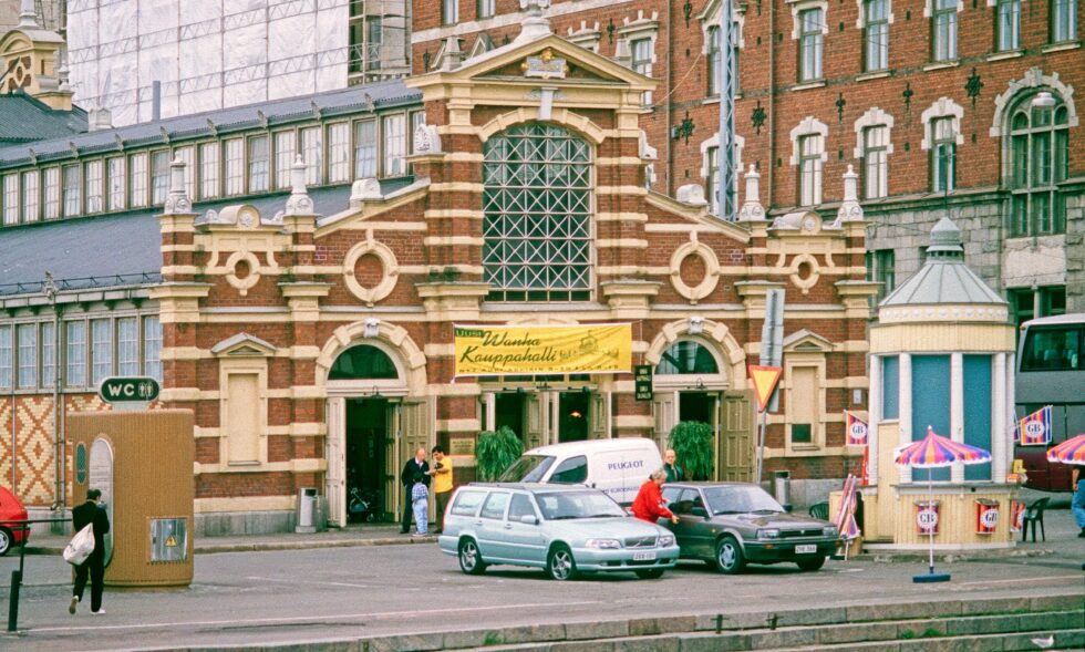 Finnland Helsinki Hafen Markthallen