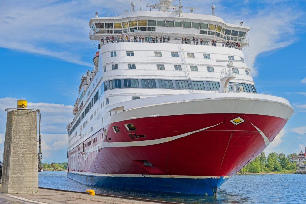 Finnland Helsinki Hafen Schiff Fähre
