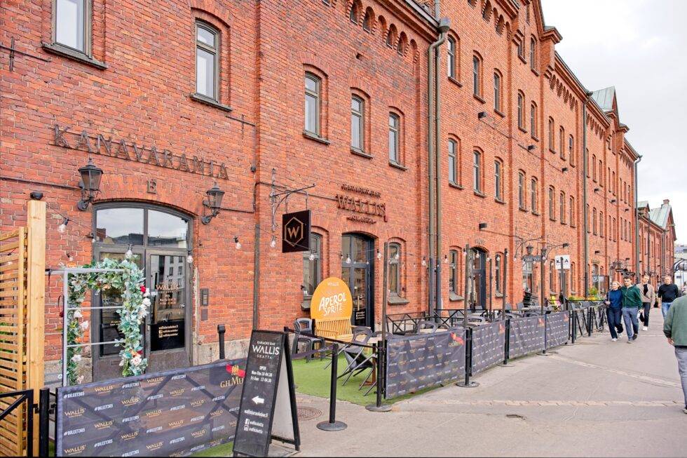 Finnland Helsinki Katajanokka Jachthafen Restaurants