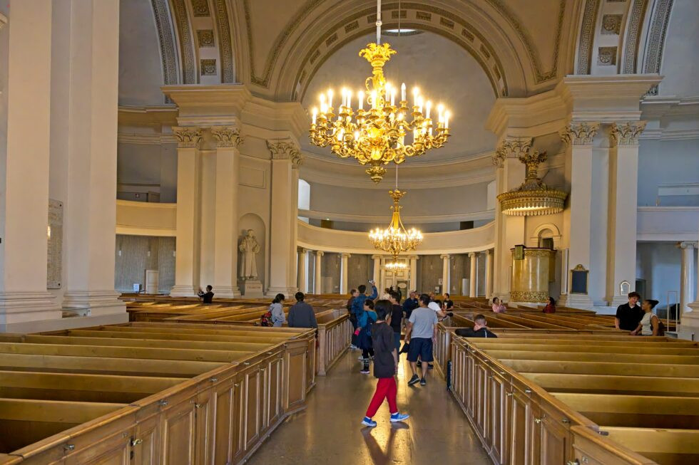 Finnland Helsinki Dom Kirchenraum