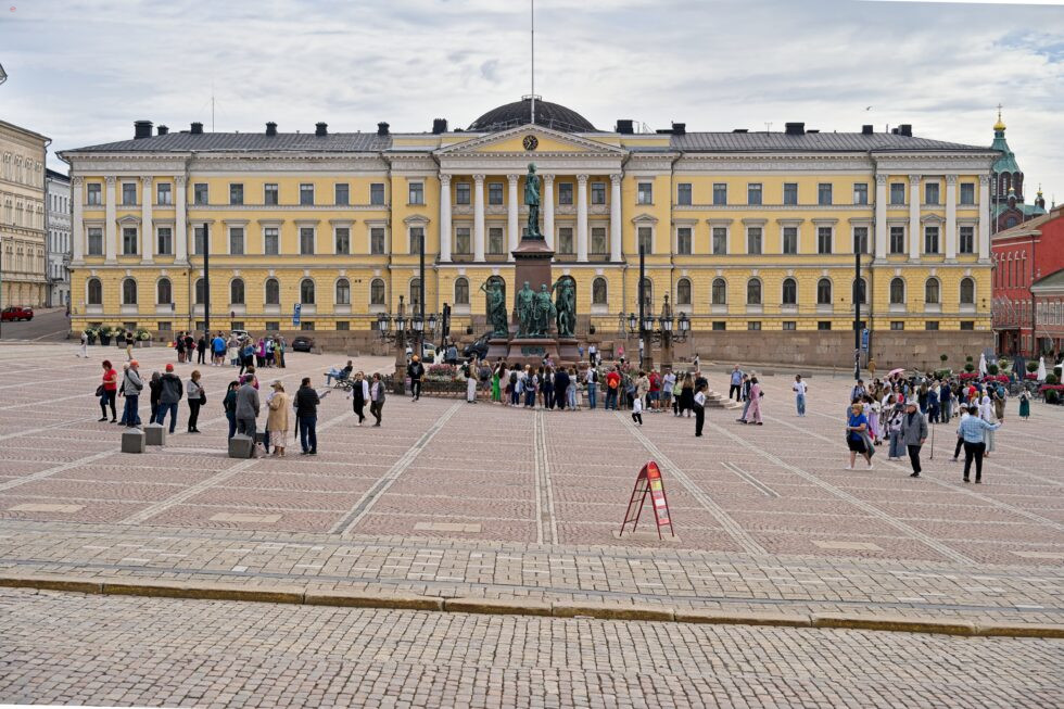 Finnland Helsinki Senatsplatz Landesregierung
