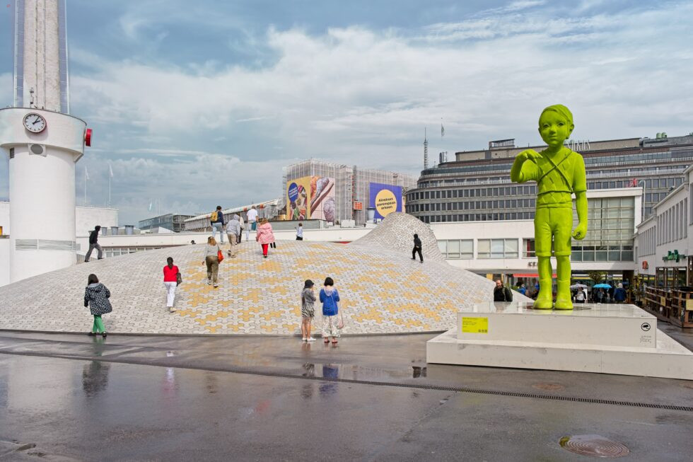 Finnland Helsinki Lasipalatsi Platz