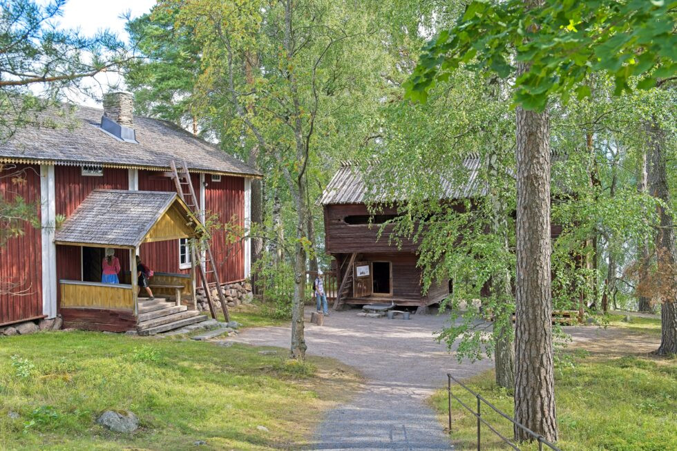 Finnland Helsinki Freilichtmuseum Seurasaari Bauernhof Kurssi Kuortane