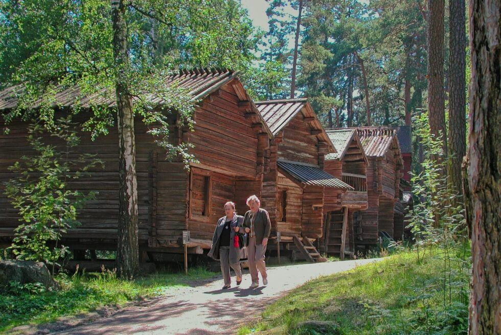 Finnland Helsinki Freilichtmuseum Seurasaari