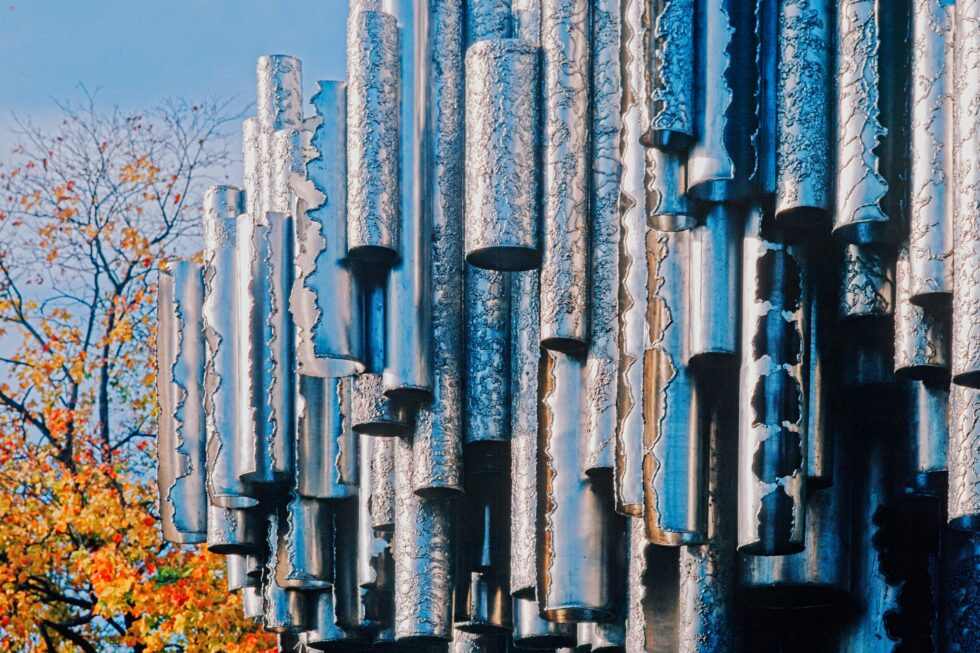 Finnland Helsinki Sibelius Denkmal