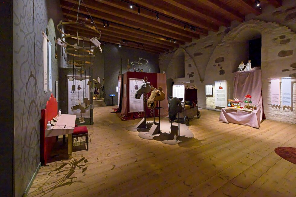 Finnland Turku Burg Innenraum